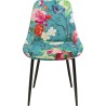 Chair East Side Flower Fever blue Kare Design