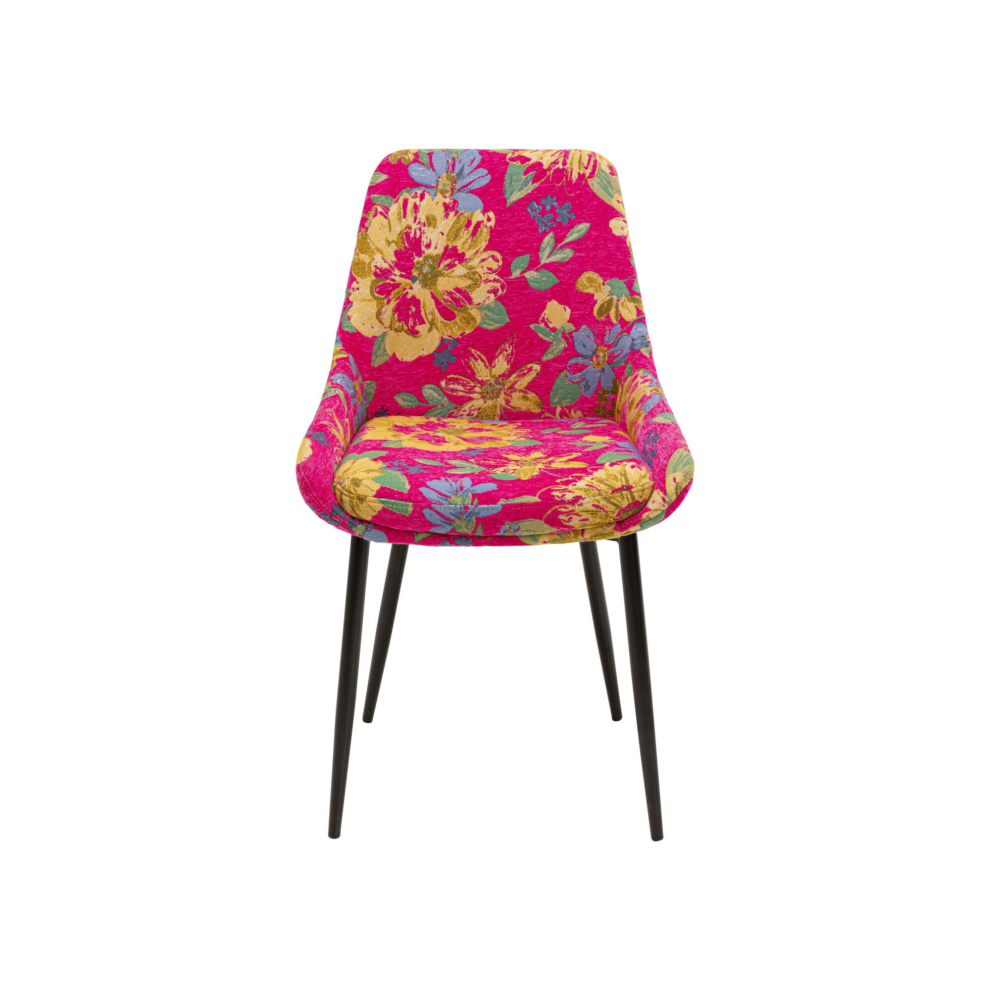 Stoel East Side Flower Fever roze Kare Design