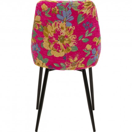 Stoel East Side Flower Fever roze Kare Design