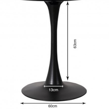 Tafelvoet Schickeria roze Kare Design