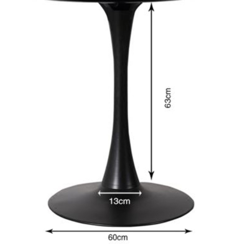 Table Base Schickeria pink Kare Design