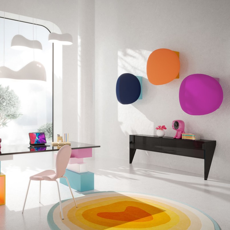 Chair Soft Blossom pink Kare Design