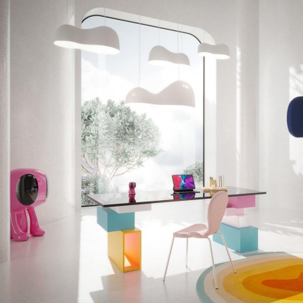 Deco Blobb pink XL 100cm Kare Design