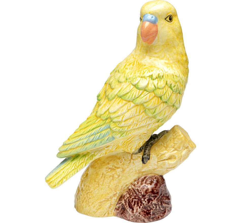 Woonaccessoires Papagayo papegaai geel Kare Design Woonaccessoires Papagayo papegaai geel Kare Design