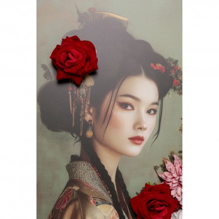 Canvas Picture woman in kimono 84x124cm Kare Design