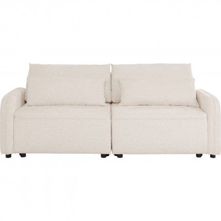 Slaapbank Fridolin creme Kare Design Slaapbank Fridolin creme Kare Design