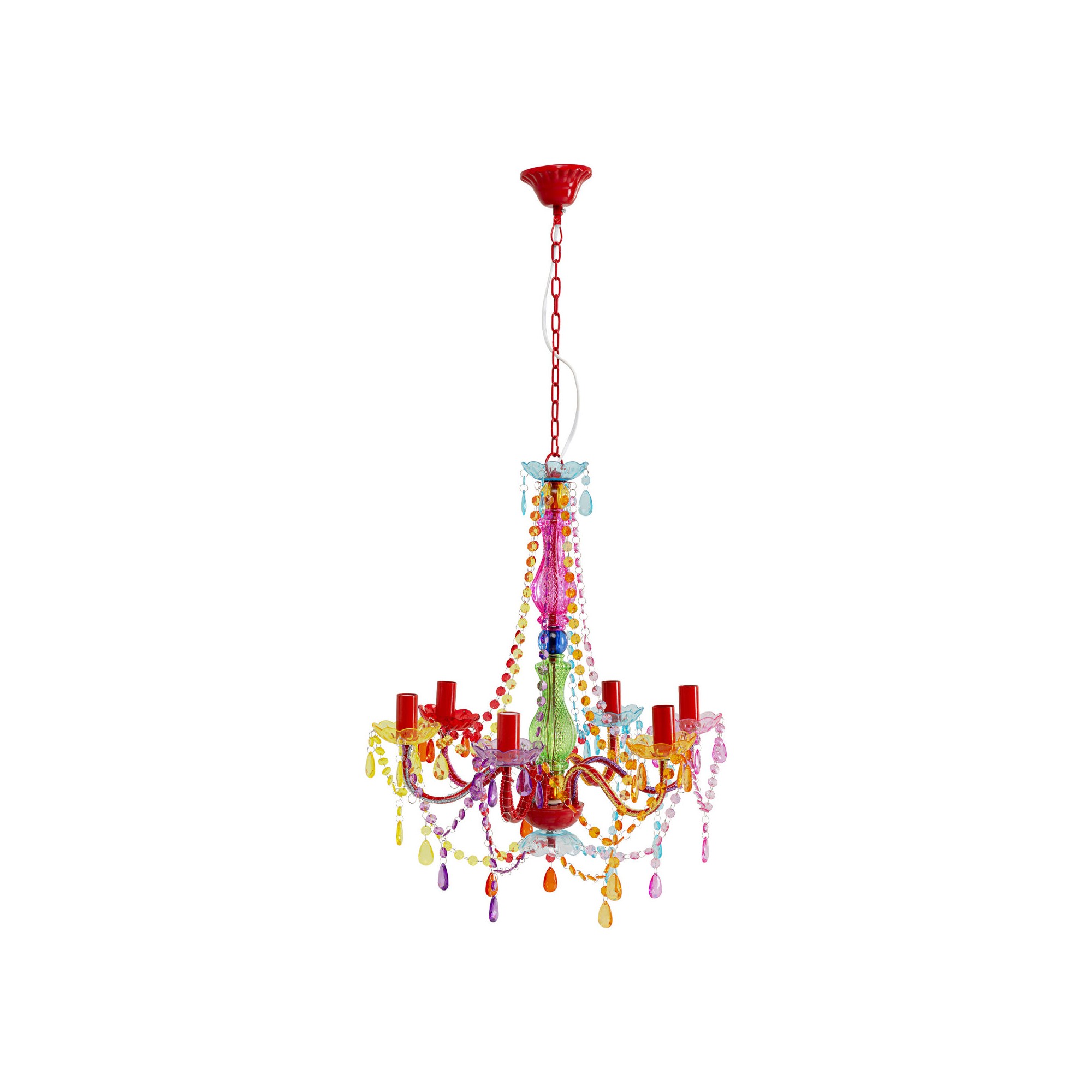 Hanglamp Starlight 6 armen Kare Design