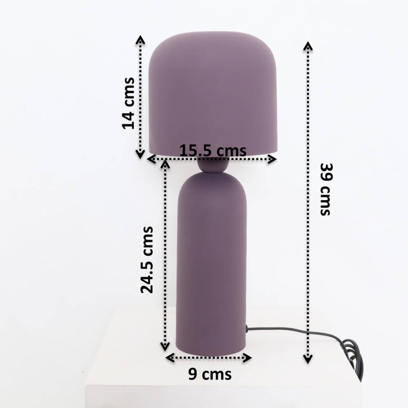 Violet steel lamp - Maya - Kare Design