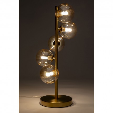 Table Lamp Scala Balls 54cm gold Kare Design