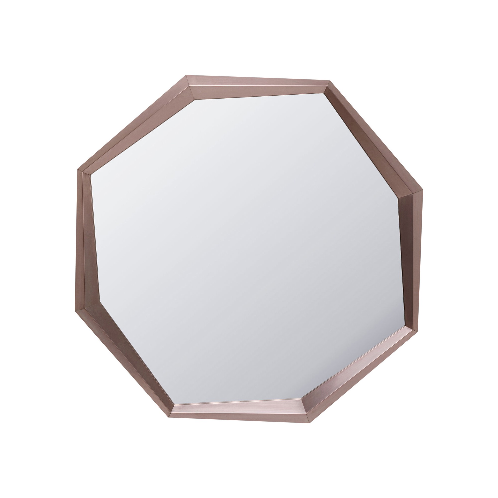 Miroir mural Octagon coffee 120x120cm