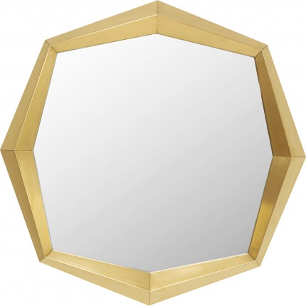 Spiegel Octagon 80x80cm goud Kare Design