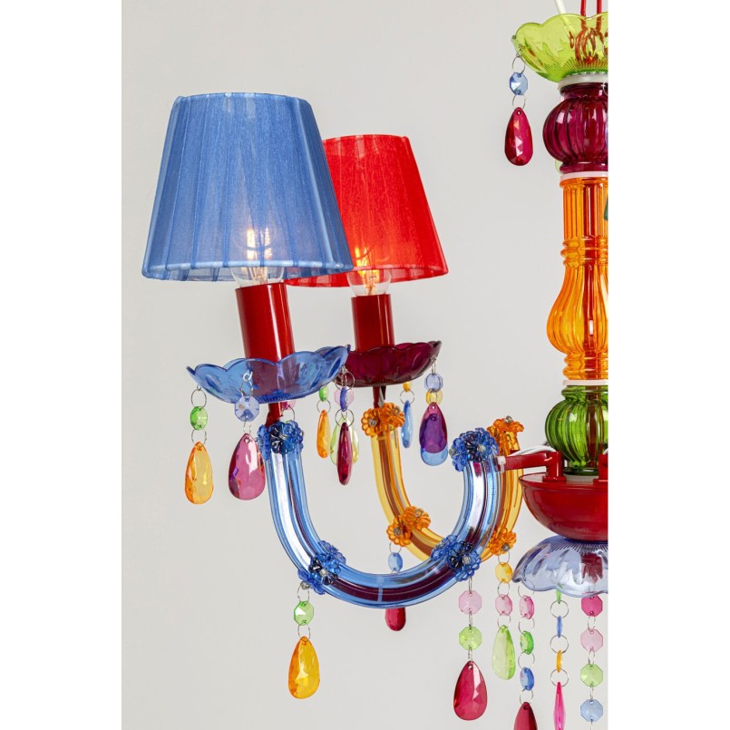 Suspension Starlight 5 branches multicolore