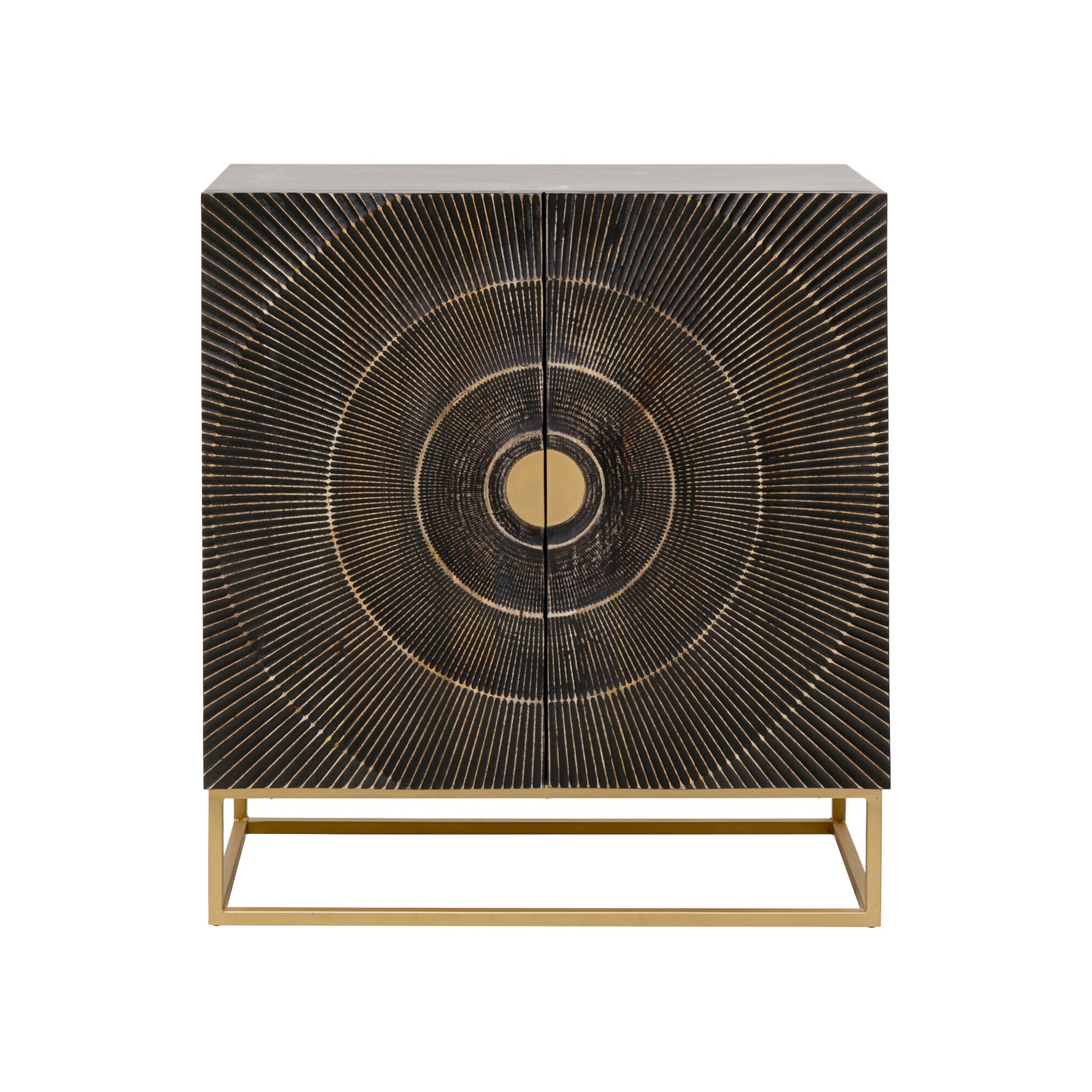 Dressoir Madeira 2 deuren zwart Kare Design