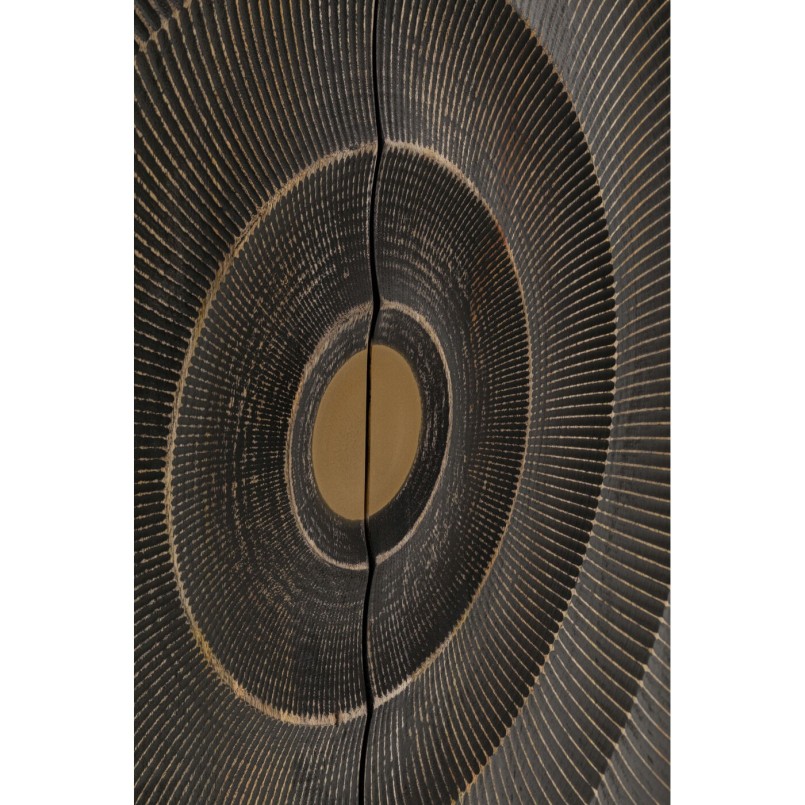 Sideboard Madeira 2 doors black Kare Design
