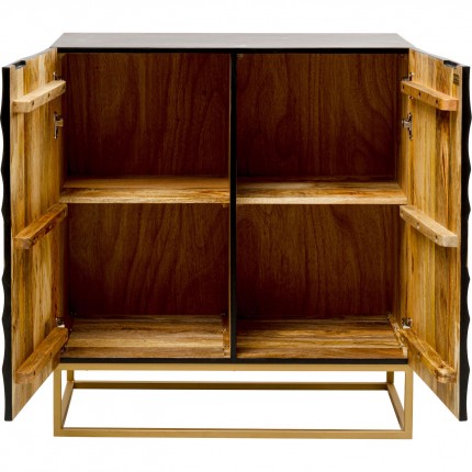 Sideboard Madeira 2 doors black Kare Design