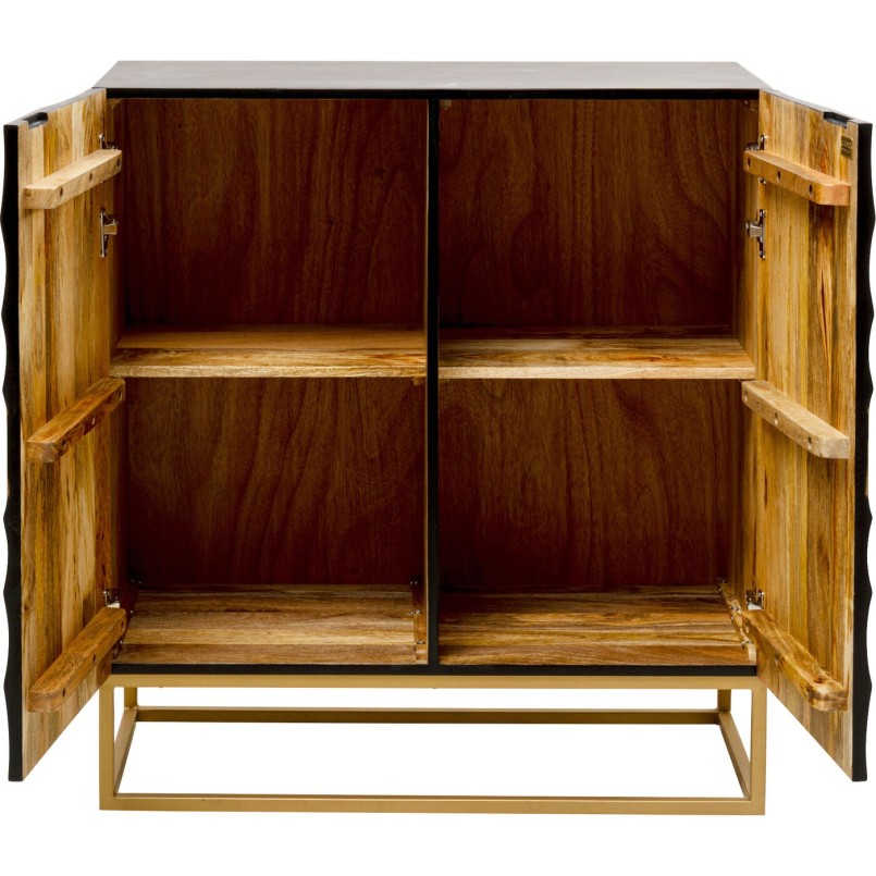 Sideboard Madeira 2 doors black Kare Design