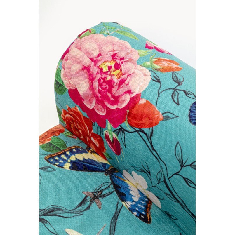 Bank Wing Flower Fever blauw Kare Design