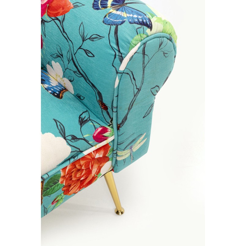 Bank Wing Flower Fever blauw Kare Design