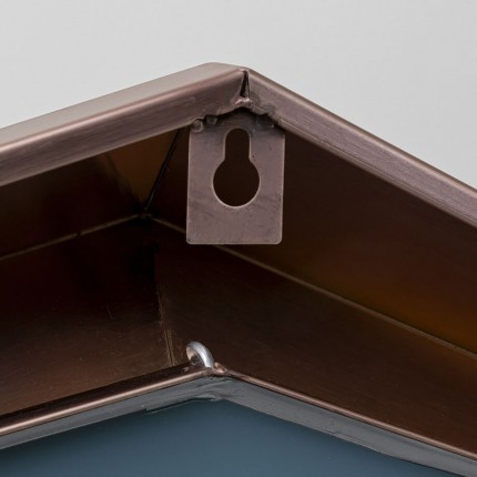 Wall Mirror Octagon 120x120cm coffee Kare Design