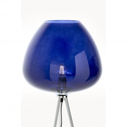 Vloerlamp Sphere 146cm blauw Kare Design
