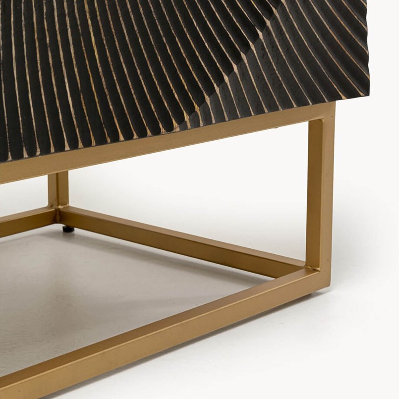 Dressoir Madeira 2 deuren zwart Kare Design