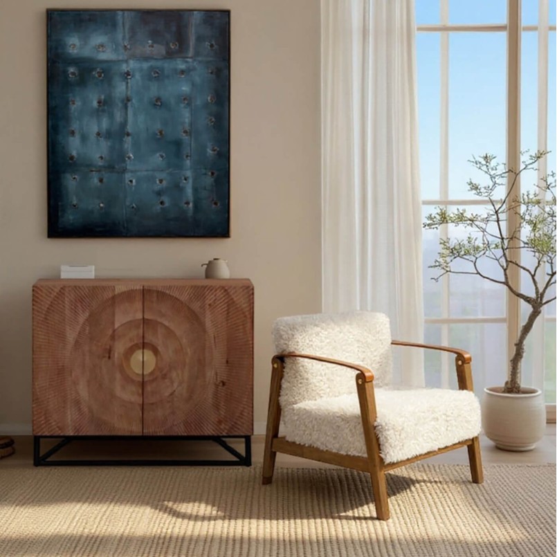 Dressoir Madeira 2 deuren nature Kare Design