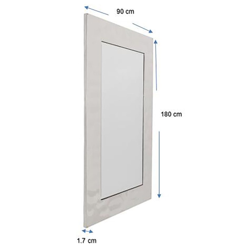 Spiegel Caldera 180x90cm chroom Kare Design