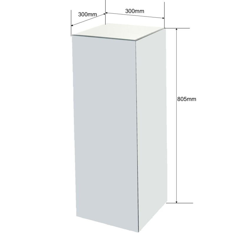 Bijzettafel Luxury 80cm zilver Kare Design