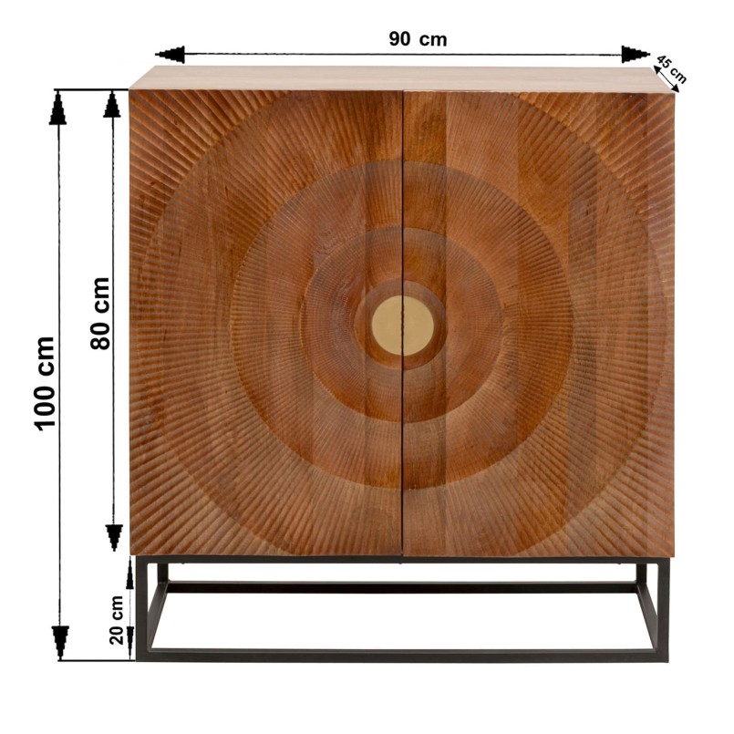 Dressoir Madeira 2 deuren nature Kare Design