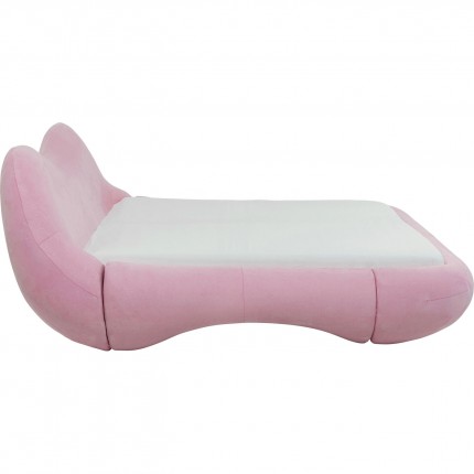 Bed Fluid Dreams roze 180x200cm Kare Design