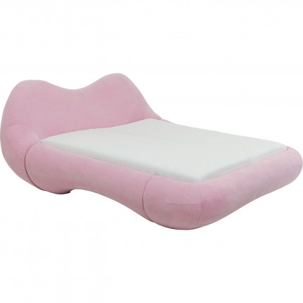 Bed Fluid Dreams pink 180x200cm Kare Design