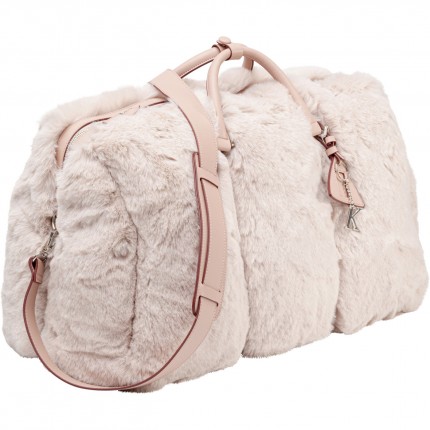 Travel Bag Mika pink beige Kare Design