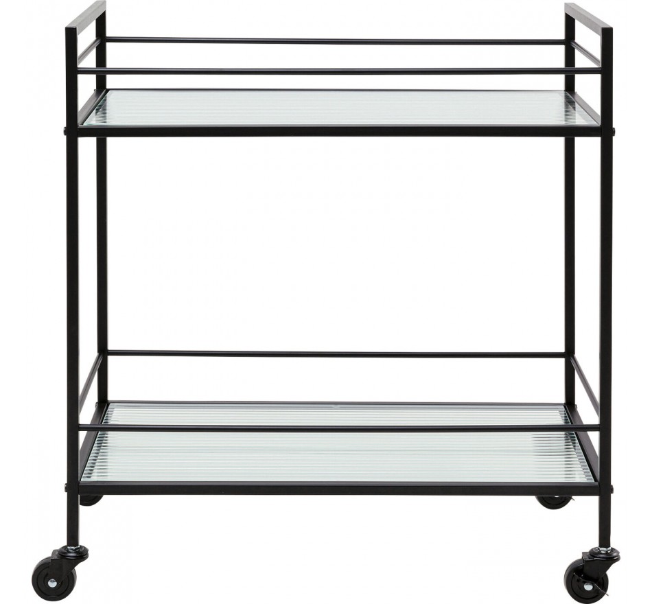 Bar Trolley Tessa black Kare Design