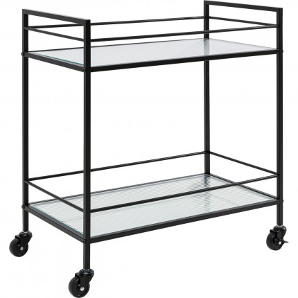 Bar Trolley Tessa black Kare Design