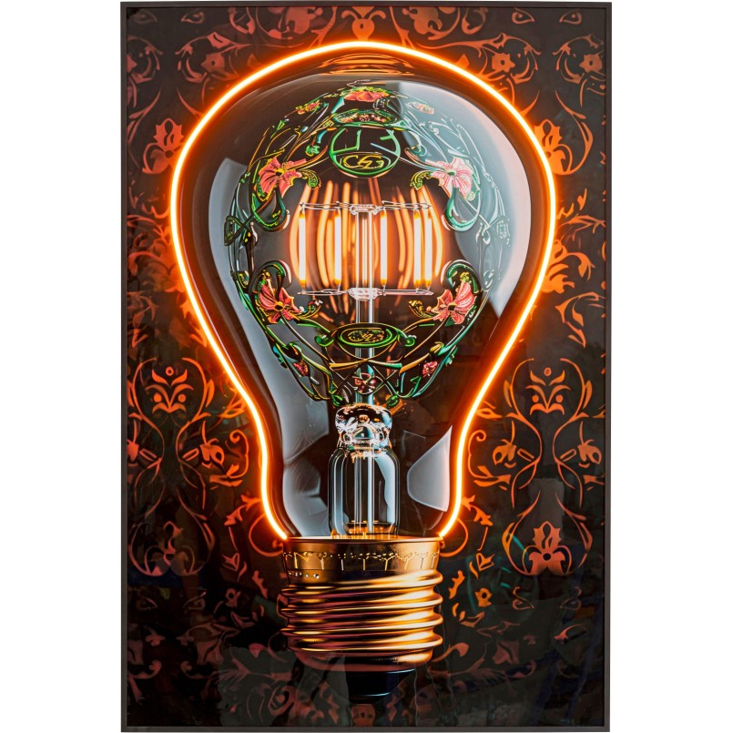 Framed Picture LED bulb 80x120cm Kare Design