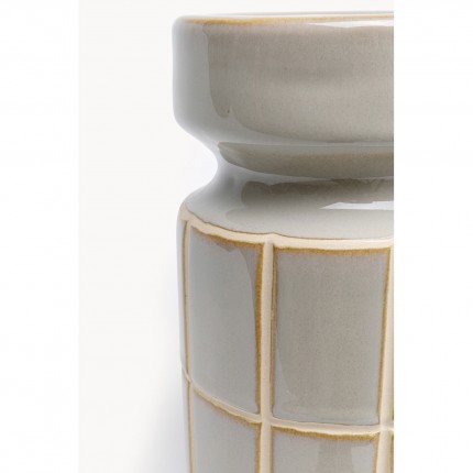 Kandelaar Bliss Tile 18cm lichtgrijs Kare Design