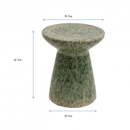 Side Table Arrivato Ø36cm green Kare Design