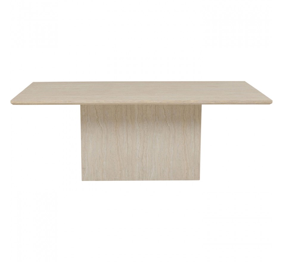 Table Travertino 200x100cm Kare Design