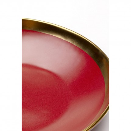 Soepborden Vibrations Ø19cm rood (4/set) Kare Design