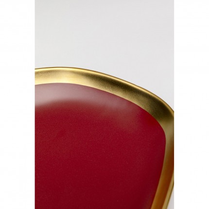 Borden Vibrations Ø27cm rood (4/set) Kare Design