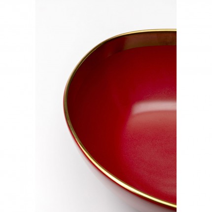 Bowl Vibrations Ø18cm red (4/set) Kare Design