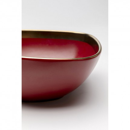 Bowl Vibrations Ø18cm red (4/set) Kare Design