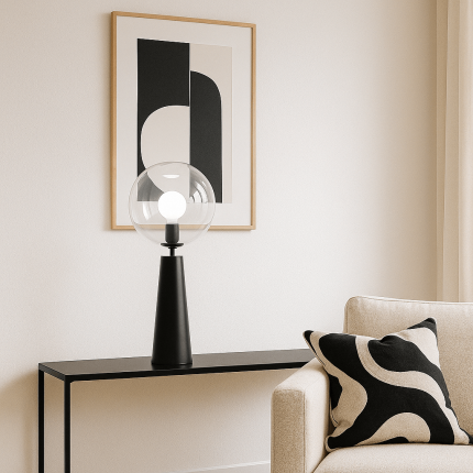 Tafellamp Disco Ball 64cm Kare Design