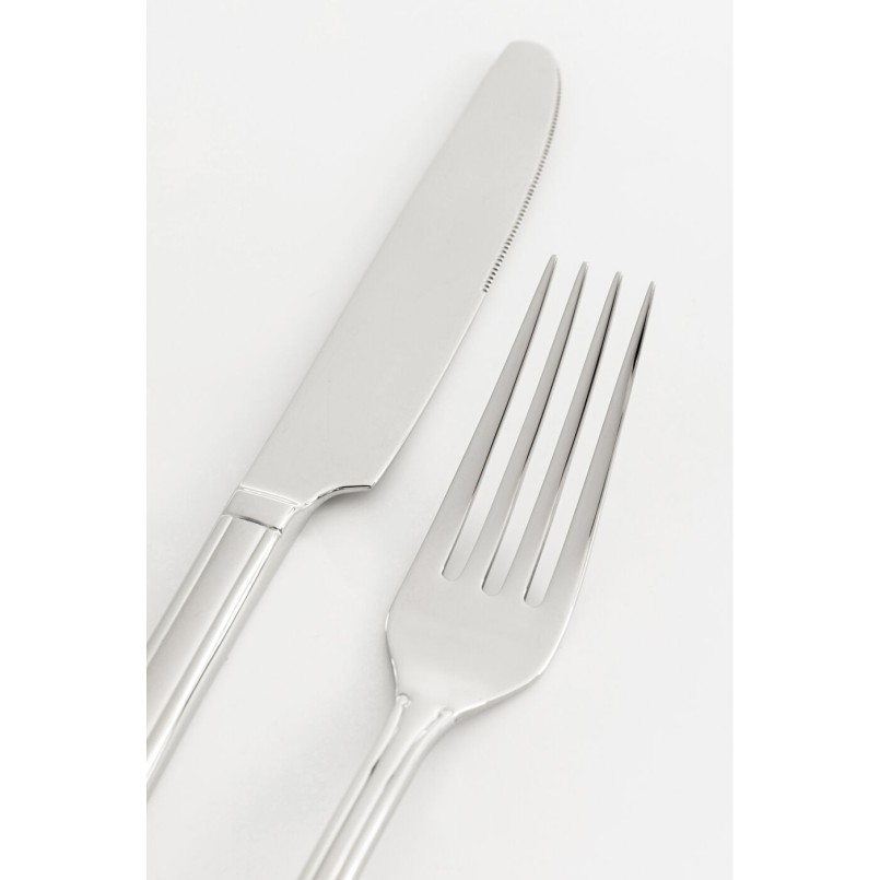 Cutlery Andrina silver (16-part) Kare Design