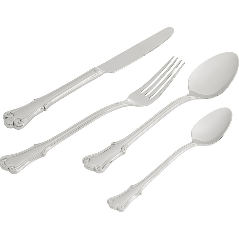 Bestek Andrina zilver (16-part) Kare Design
