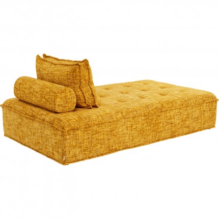 Recamiere Portofino yellow 183cm Kare Design