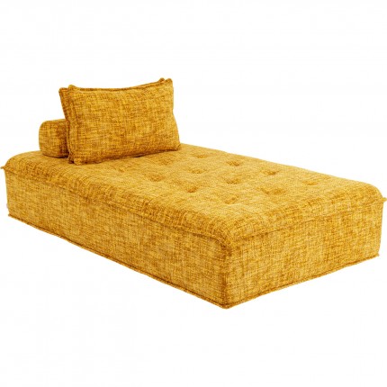 Ligstoel Portofino geel 183cm Kare Design