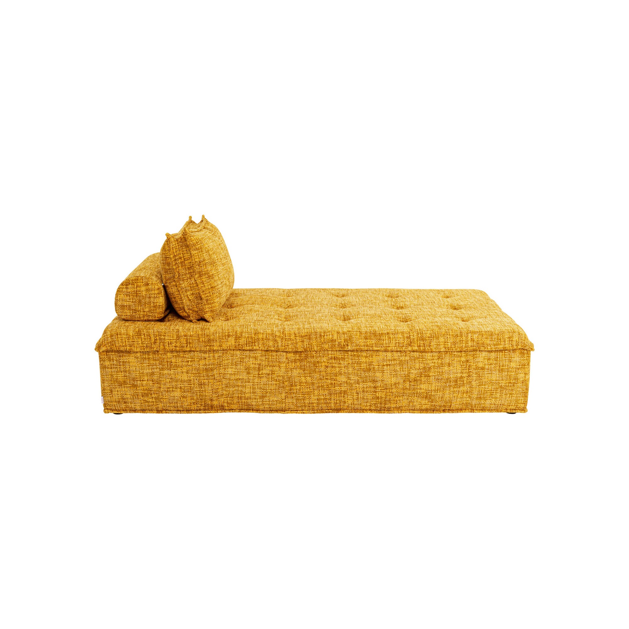 Recamiere Portofino yellow 183cm Kare Design