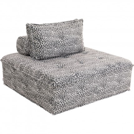 Sofa element Portofino leopard grey Kare Design