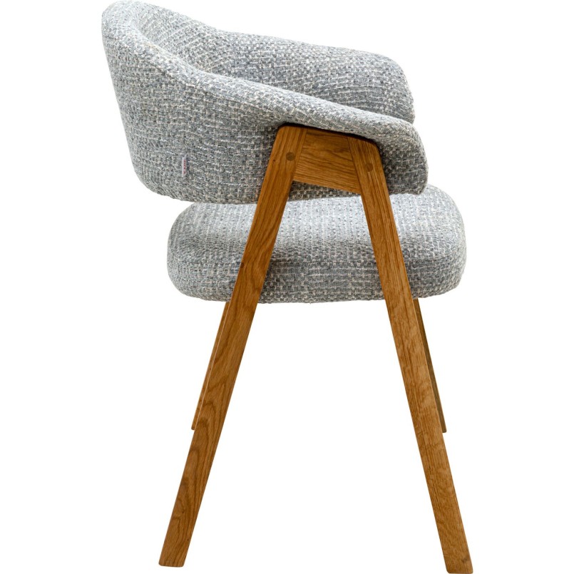 Chair with armrests Jonte blue Kare Design